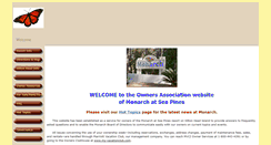 Desktop Screenshot of monarchowners.com
